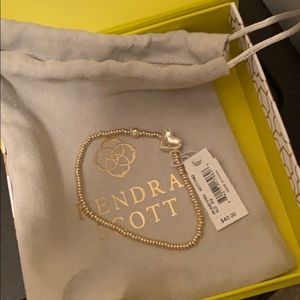 Kendra Scott Ari Heart Stretch Bracelet